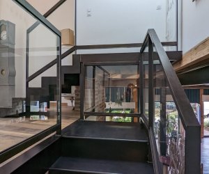 escalier-palier metal