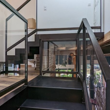 escalier-palier metal