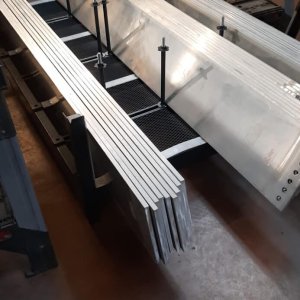Fabrication de rack de stockage pour la société Ampelec
