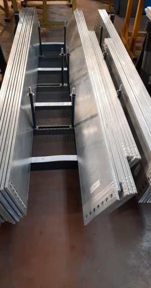 Fabrication de rack de stockage pour la société Ampelec